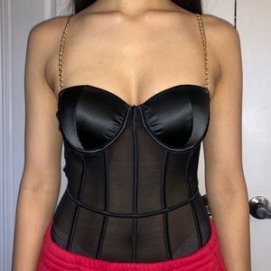 BRAND NEW FASHION NOVA BUSTIER BODYSUIT